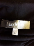 MAX MARA BLACK POLONECK LONG SLEEVE TOP SIZE L - Whispers Dress Agency - Sold - 2