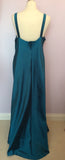 Veni Infantino For Roland Joyce Kingfisher Evening Dress & Jacket Size 22 - Whispers Dress Agency - Womens Eveningwear - 5