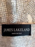 JAMES LAKELAND GREY V NECK JUMPER SIZE 20 - Whispers Dress Agency - Womens Knitwear - 2