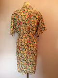 Vintage Jaeger Floral Print Dress Size 16 - Whispers Dress Agency - Sold - 2