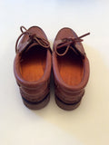 Timberland Hampton N.H Tan Leather Boat Shoes Size 6.5/39.5 - Whispers Dress Agency - Sold - 3