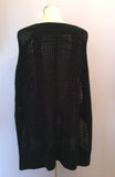All Saints Erbus Black Poncho One Size - Whispers Dress Agency - Sold - 3