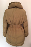 Phase Eight Brown Padded Belted Jacket With Hood Size 12 - Whispers Dress Agency - Womens Coats & Jackets - 4
