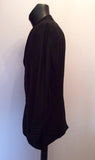 Jaeger Black Wool & Linen Blend Suit Jacket Size 40S - Whispers Dress Agency - Womens Suits & Tailoring - 2