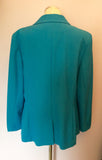LONG TALL SALLY TURQOUISE JACKET SIZE 18 - Whispers Dress Agency - Womens Coats & Jackets - 2