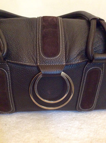 Brand New Billy Bag London Dark Brown Leather Shoulder Bag - Whispers Dress Agency - Shoulder Bags - 4