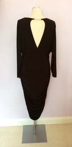 BRAND NEW SARA BERNSHAW BLACK OCCASION/COCKTAIL DRESS SIZE 16 - Whispers Dress Agency - Womens Dresses - 4