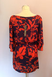 Brand New Phase Eight Grape & Chilli Tokyo Tunic Top Size 12 - Whispers Dress Agency - Womens Tops - 2