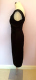 Fred Sun Black Occasion Pencil Dress Size 10 - Whispers Dress Agency - Womens Dresses - 3