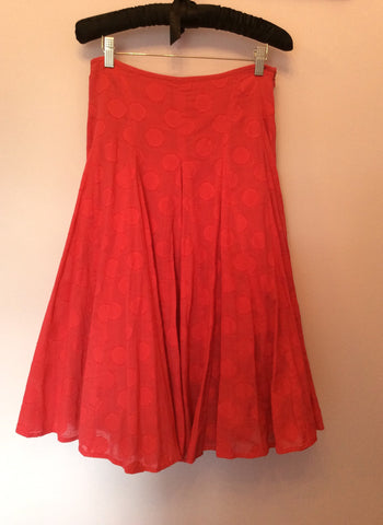 Phase Eight Pink Cotton Flippy Skirt Size 10 - Whispers Dress Agency - Sold - 1