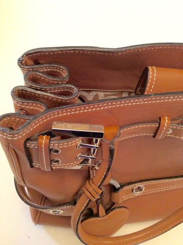 Luella Tan Leather Gisele Tote Bag - Whispers Dress Agency - Handbags - 5