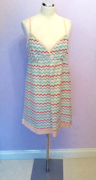 Brand New Missoni Print Cotton & Silk Nightdress Size 18 - Whispers Dress Agency - Sold - 1