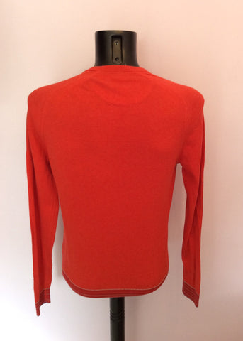 Ted Baker Red Crew Neck Jumper Size 3 Approx M - Whispers Dress Agency - Mens Knitwear - 2