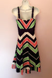Monsoon Striped Cotton Dress Size 8 - Whispers Dress Agency - Womens Dresses - 2