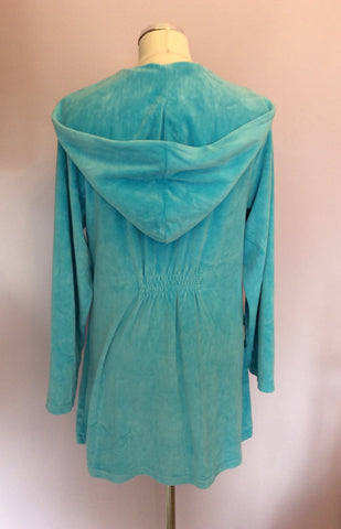Ted Baker Aqua Velour Cover Up / Top Size 4 Approx M/L - Whispers Dress Agency - Womens Swim & Beachwear - 2