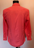 Kenzo Homme Bright Pink Cotton Shirt Size 15.5" Slim Fit - Whispers Dress Agency - Mens Formal Shirts - 2