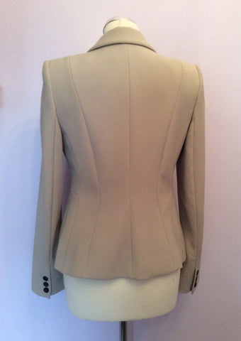 Hobbs Beige Suit Jacket Size 10 - Whispers Dress Agency - Sold - 3