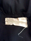 Diesel Black Rabbit Fur Hooded Jacket Size S Fit UK 8 - Whispers Dress Agency - Sold - 6