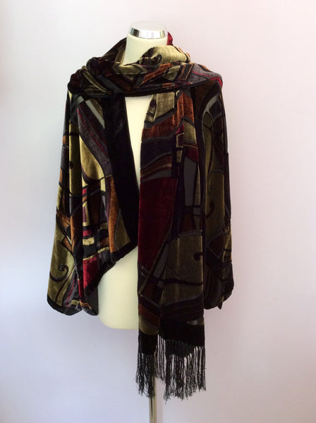 Besarani Collection London Multi Coloured Jacket/ Top & Scarf One Size - Whispers Dress Agency - Sold - 1