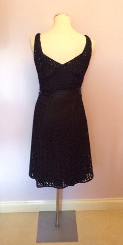Coast Black Applique Occasion Dress Size 12 - Whispers Dress Agency - Womens Dresses - 5