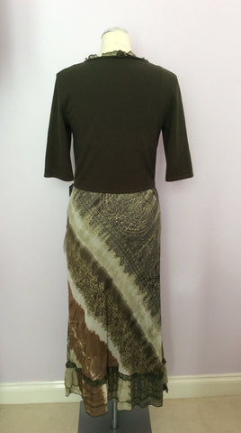 Brand New Mariella Rosati Print Dress & Matching Bolero Top Size 14 - Whispers Dress Agency - Womens Dresses - 2