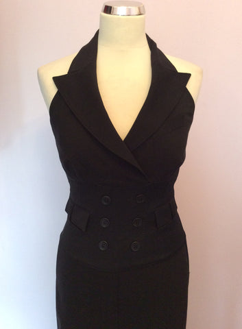 Brand New Karen Millen Black Jumpsuit Size 10 - Whispers Dress Agency - Sold - 3