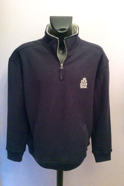 Brand New Old Guys Rule Blue Fleece Lined Top Size XXL - Whispers Dress Agency - Sold - 1