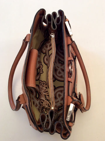 Luella Tan Leather Gisele Tote Bag - Whispers Dress Agency - Handbags - 9