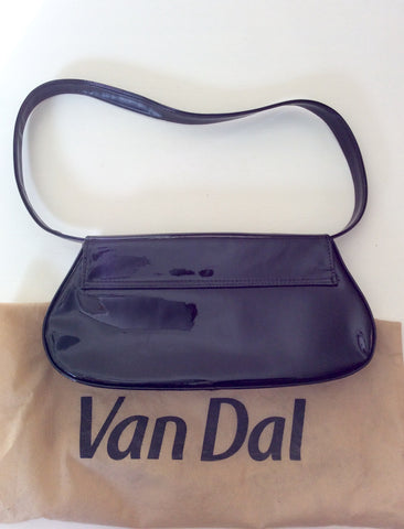 Van Dal Black Patent Shoulder Bag - Whispers Dress Agency - Shoulder Bags - 2
