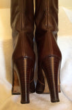 Vintage Bottazzin Dark Brown Leather Boots Size 4/37 - Whispers Dress Agency - Vintage Shoes - 5
