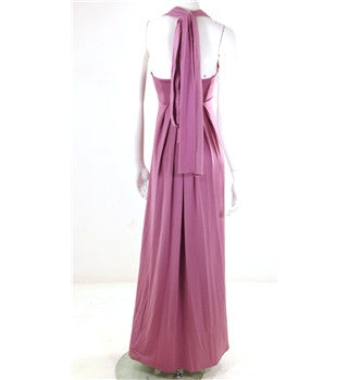 Brand new Marks & Spencer Dusky pink multi way long dress size 8 - Whispers Dress Agency - Womens Dresses - 3