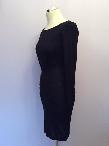 Brand New Guess By Marciano Black Dress Size 40 UK 8 - Whispers Dress Agency - Womens Dresses - 2