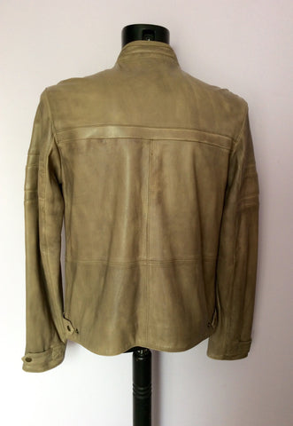 Lakeland Dark Beige Soft Leather Jacket Size 38 - Whispers Dress Agency - Sold - 5