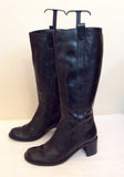 Jane Shilton Black Leather Boots Size 5/38 - Whispers Dress Agency - Sold - 2