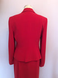 BRAND NEW MAX MARA RED DRESS & JACKET SUIT SIZE 14 - Whispers Dress Agency - Sold - 3