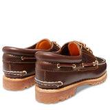 Brand New Timberland Brown Leather Moccasin Size 3.5/36 - Whispers Dress Agency - Sold - 4