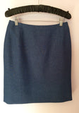 Marks & Spencer Indigo Blue Skirt Suit Size 12 - Whispers Dress Agency - Sold - 4