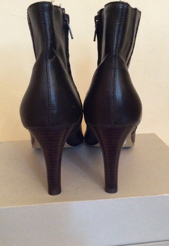 Brand New Marks & Spencer Brown Ankle Boots Size 7/40.5 - Whispers Dress Agency - Womens Boots - 3