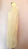 Brand New Betty Barclay White Fine Knit Jewel Trim Dress Size 14 - Whispers Dress Agency - Womens Dresses - 3