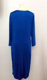Star By Julien Macdonald Electric Blue Stretch Dress Size 20 - Whispers Dress Agency - Sold - 2