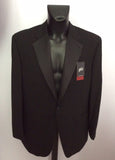 Brand New 1860 By Greenwoods Black Spill Resist Tuxedo Suit Size 44R /42R - Whispers Dress Agency - Mens Suits & Tailoring - 2