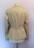 Laura Ashley Beige Cotton Jacket Size 18 - Whispers Dress Agency - Sold - 3