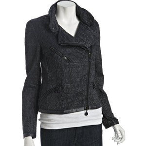 Moncler Black Smocked 'Glacier' Jacket Size 4/XL - Whispers Dress Agency - Sold - 1