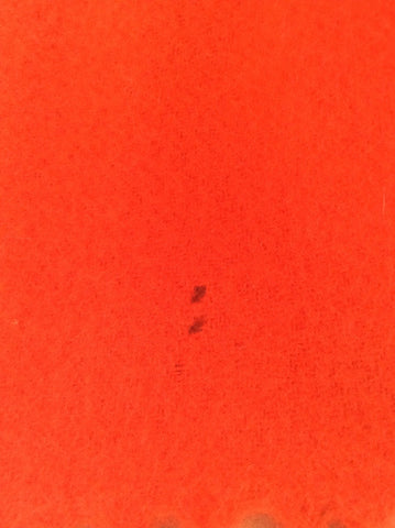 Vintage Jaeger Orange Lambswool Scarf - Whispers Dress Agency - Sold - 3