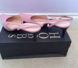 Hobbs Pale Pink Leather Slingback Heels Size 7/40 - Whispers Dress Agency - Womens Heels - 3
