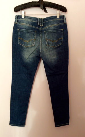 Mint Velvet Blue Ankle Grazer Jeans Size 14R - Whispers Dress Agency - Womens Jeans - 2