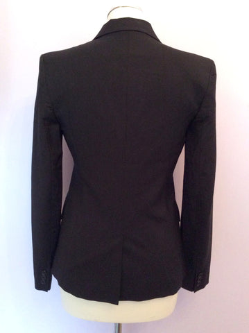 French Connection Black Wool Blend Skirt Suit Size 8/10 - Whispers Dress Agency - Sold - 3
