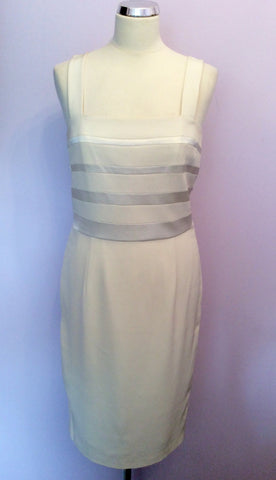 Simon Ellis Occasions Ivory Pencil Dress Size 14 - Whispers Dress Agency - Womens Dresses - 1