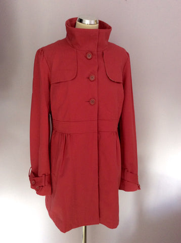 Crew Clothing Pink Cotton Coat Size 14 - Whispers Dress Agency - Womens Coats & Jackets - 1
