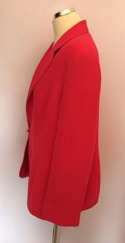 Jaques Vert Fuchsia Pink Skirt Suit Size 18/20 - Whispers Dress Agency - Sold - 3